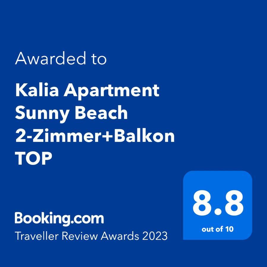 Kalia Apartment Sunny Beach 2-Zimmer+Balkon Top Exteriér fotografie
